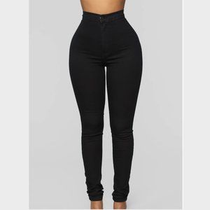 NWT Fashion Nova Super High Waist Denim Skinnies